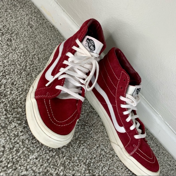 Vans ALYX White/Red Sneakers - Picture 2 of 6